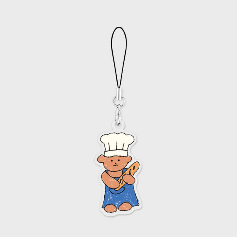 

baguette gummy phone strap Single product