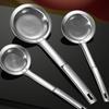 2pcs 304 Stainless Steel Grease Skimmers Spoon Fine Mesh Colander For Efficient Foam Removal Cooking Accessories