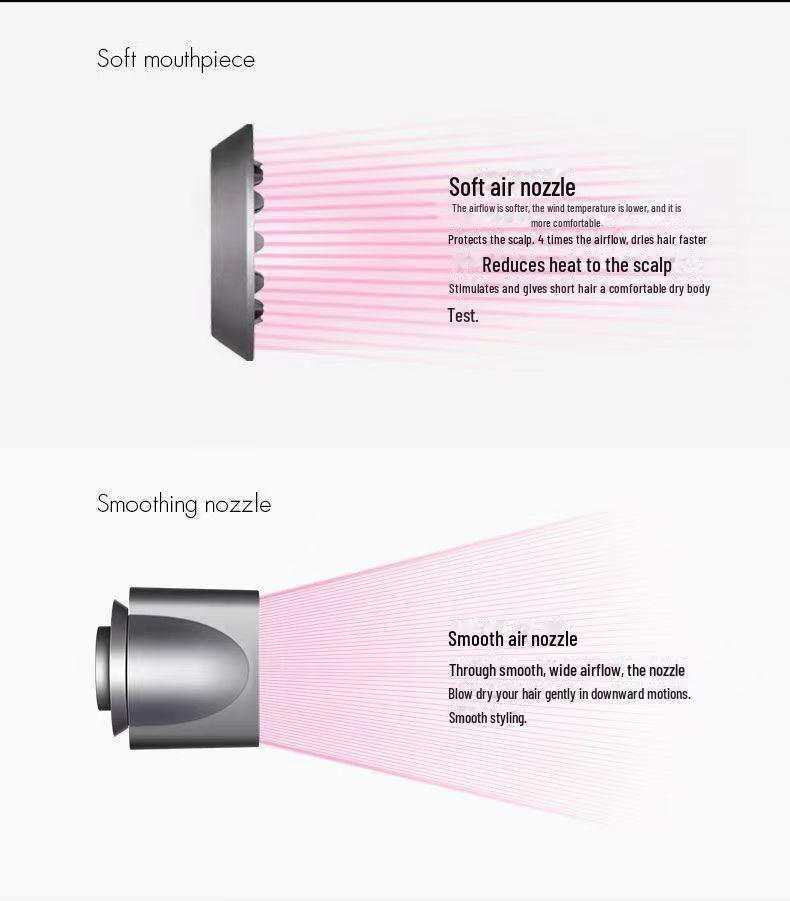 High-Speed Leafless Ionic Hair Dryer Circuit Board & Motor Assembly