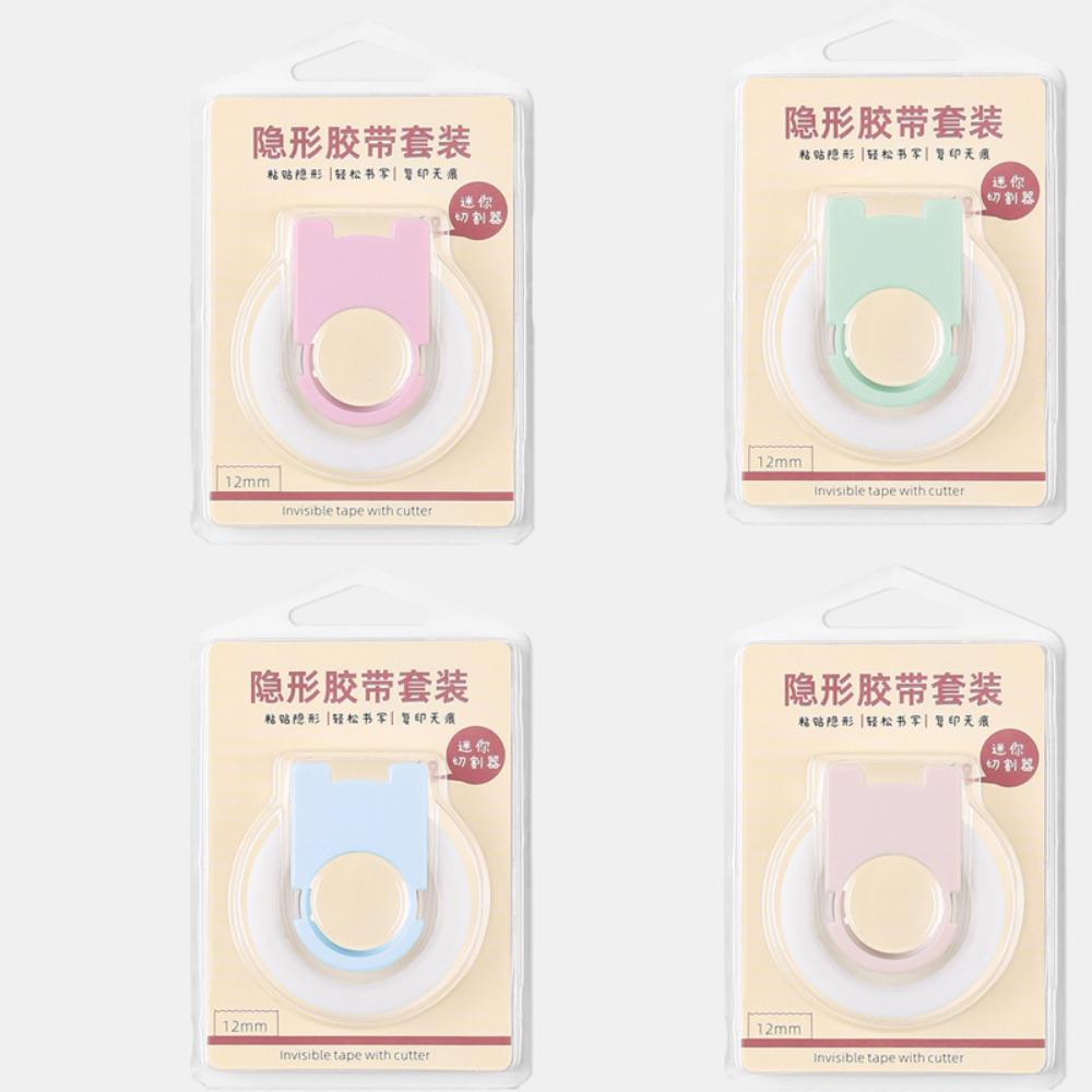 Creative Transparent Invisible Tape Tearable Writable Masking Tape Correction Tape School Office