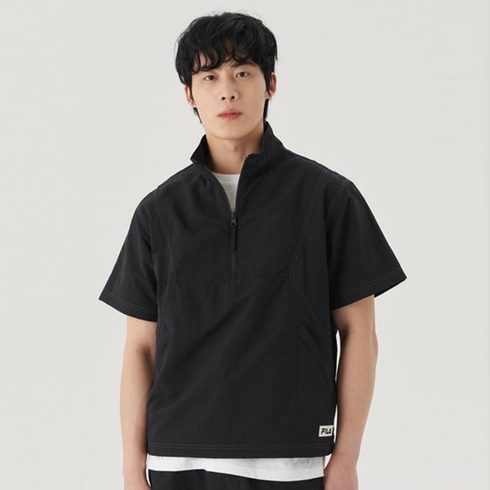 Fila Antibacterial Essential Short Sleeve Anorak BLACK/110