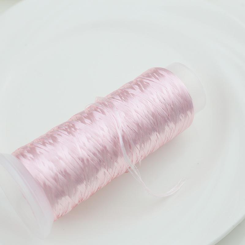 

Шпилька для волос из блестящей шерстяной нити с цветочной линией и кисточкой — ювелирный аксессуар ручной работы в старинном стиле