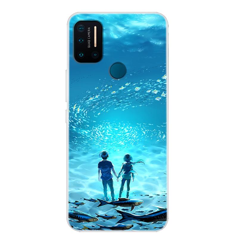 Für UMIDIGI A7 Pro Hülle Weiche Silikon Rückseite für UMIDIGI A9 Pro A7S Abdeckung Für Umidigi A7S Couqe A9Pro Stoßstange Mode Hülle
