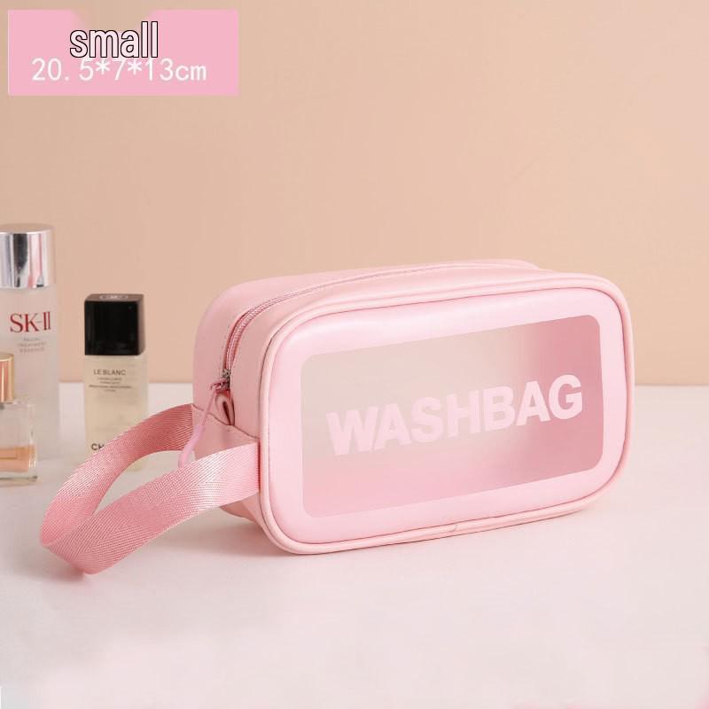 Women's Portable Makeup and Toiletries Bag - Dry/Wet Separation, Large Capacity, Travel Storage, High-End Feel