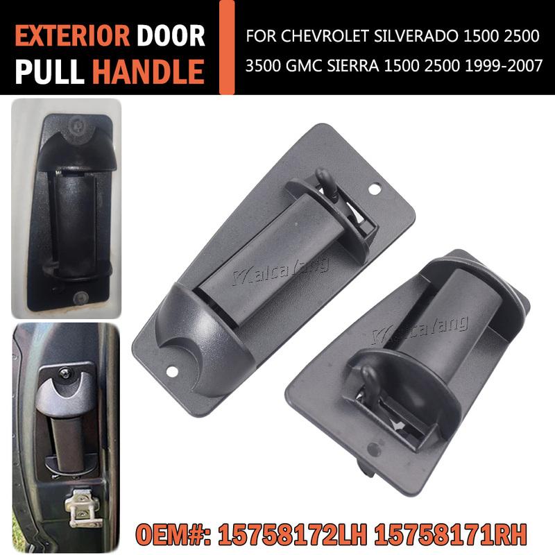Car handle Outside door handle left right cab for Chevrolet Silverado 1500 2500 3500 GMC Sierra 1500 2500 99-07 15758172