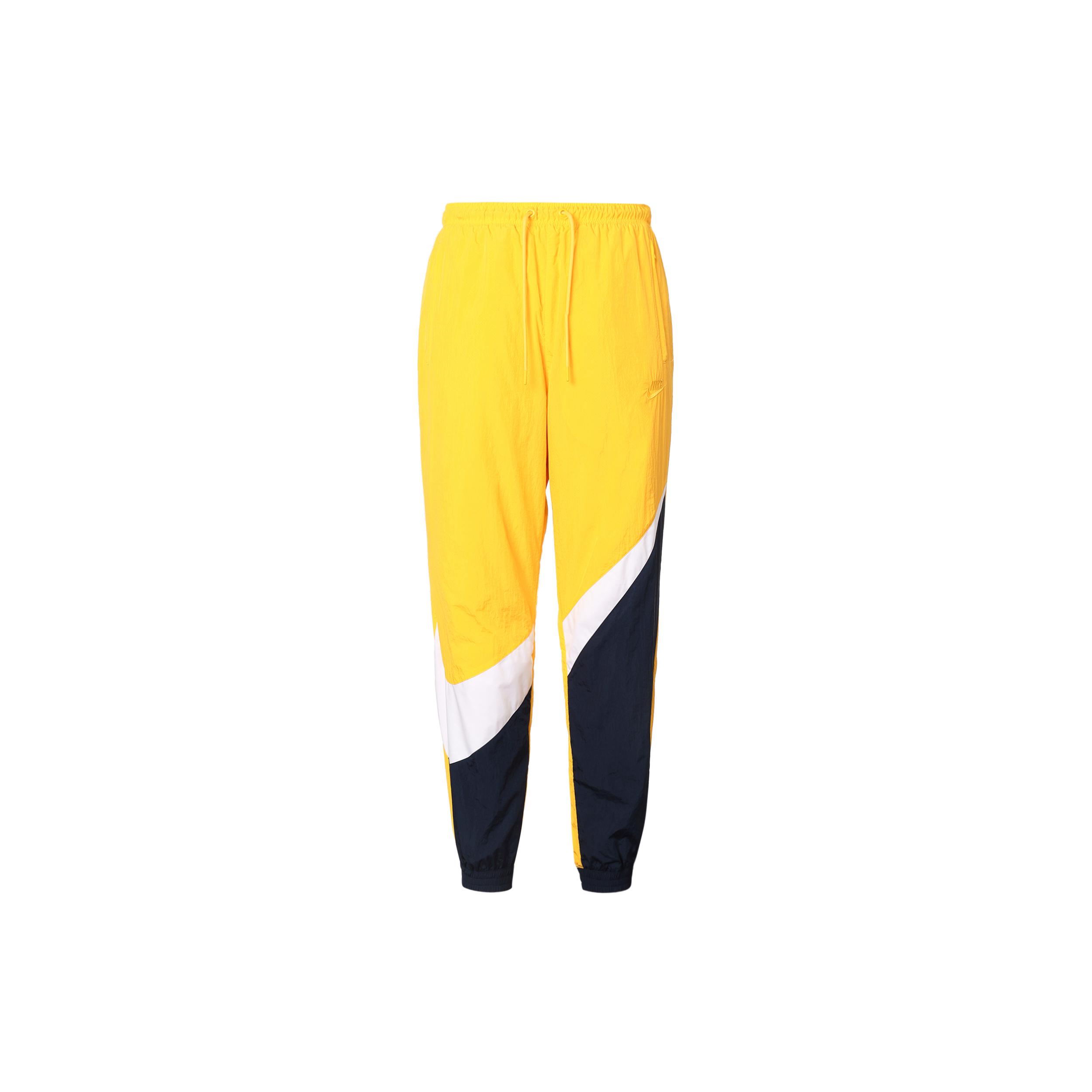 

New Nike Knitted Sweatpants Men s Yellow AR9895-728 L