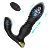 Telescopic Prostate Massager Butt Plug Anal Vibrator G Spot Vibrators for Women 8 Vibration Modes