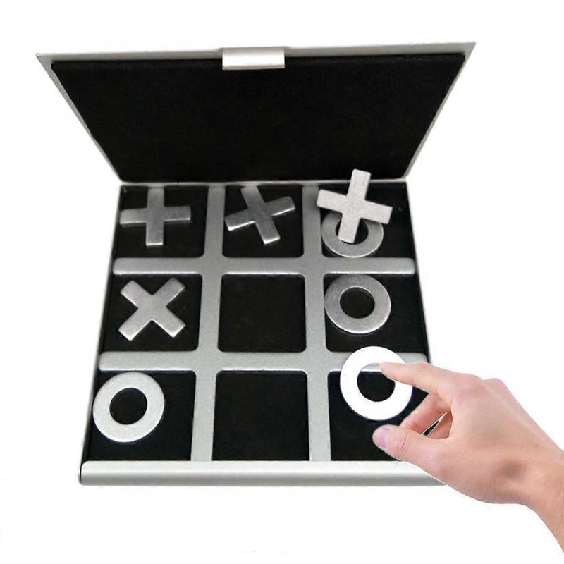 Hochwertiges Tic-Tac-Toe Brettspiel, Outdoor/Indoor Party-Set Spielzeug für Kinder/Erwachsene, Perfekt für Unterhaltung im Hinterhof