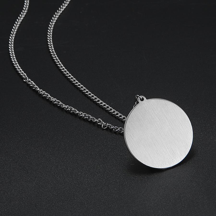 Dawapara Personalized Custom Key of Solomon Pendant Men Jewelry Stainless Steel Talisman Amulet Necklace