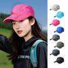 New Big Head Circumference Baseball Cap Deep Top Wide Brim Letter Embroidery Cap Internet Celebrity Versatile Solid Color Baseball Hat