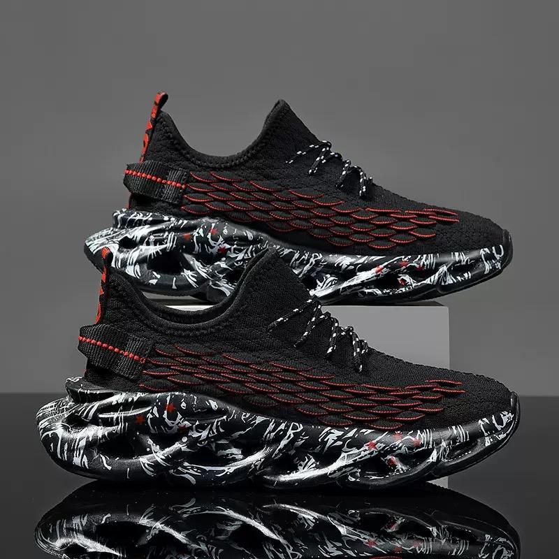 Size 48 Mens Shoes Casual Sports Running Shoes Marathon Air Cushion Breathable Lightweight Comfortable Athletic Nonskid Sneakers