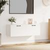 Vidaxl Wall Cabinet, White, 100X36.5X35 Cm, Wood-Based Material