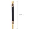 4PCS Flexible Rubber Tire Valve Extension with 2 Clamps Tyre Valve Extension  Auto Shop