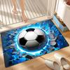 Door Mat Bedside Entrance Exercise Bath Floor Decoration Corridor Door Mat Football Carpet 3D Living Room Cool Balcony