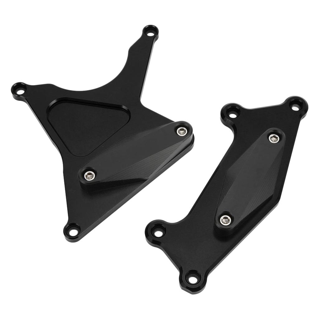 2pcs Motorcycle CNC Aluminium Alloy Gr Box Cover Engine Crash Guard Replacement for Kle650 20062020