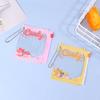Cartoon Transparent Pvc Dustproof Storage Bags Doll Display Bag With Keyring Mini Mystery Box Dolls Organizer Pouches