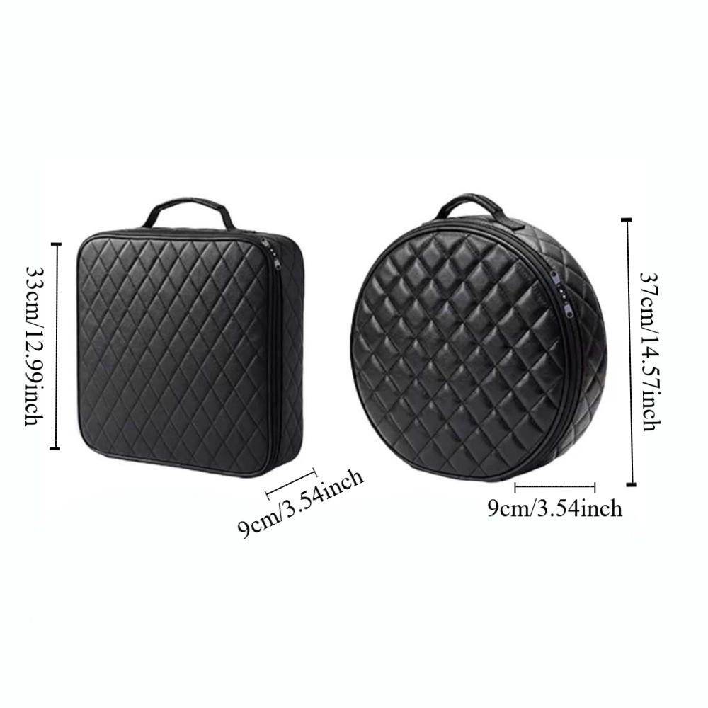 Shockproof Car Charger Plugs Storage Carry Bag Round/Square Car Trunk Organizer Accessories