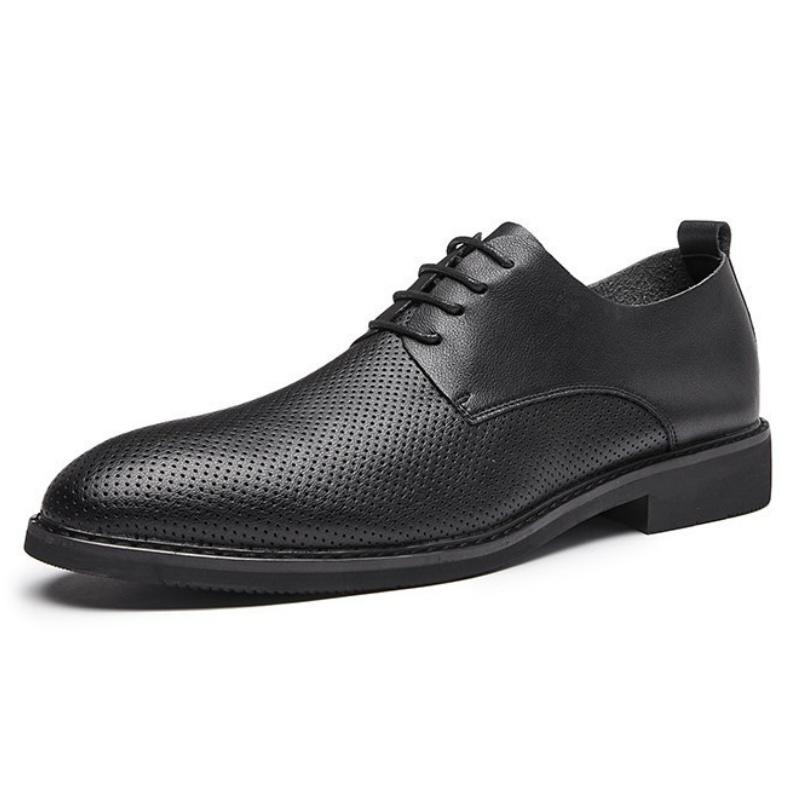 Formal Leather Shoes Business Casual Men's Shoes Youth Comfortable Soft Sole Leather Shoes