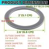 Rubber O-Ring Gasket Seal 8 Pcs for Oster Blender Gasket for Osterizer and Oster Blender Replacement Parts Oster Blender Parts Oster Blender