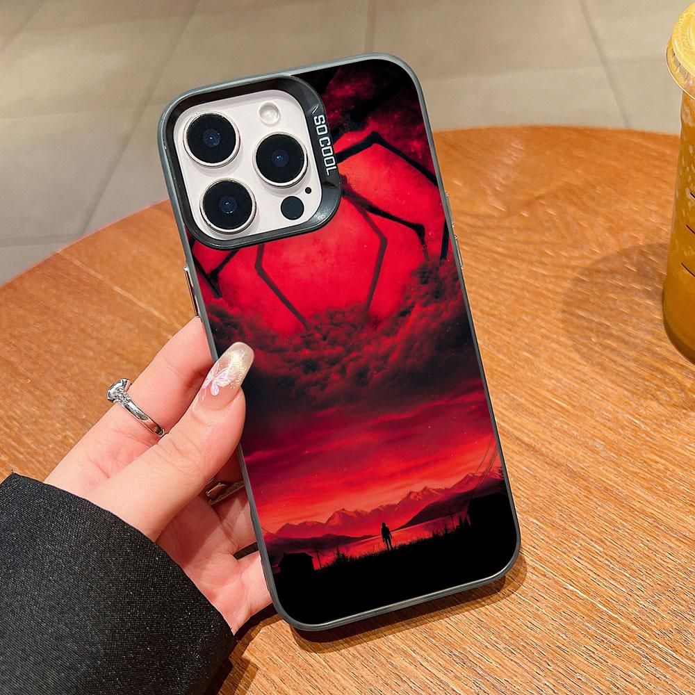S-StrangerS T-Things Phone Case for Apple iPhone 17 Air 16 16e 15 14 Plus 13 12 11 Pro Max X Xs XR 8 Matte Hard Cover