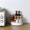 Anti-Skid Rotating Storage Tray - Multi-functional Organizer for Cosmetics & Food, Non-Slip Rack with 360° Rotation, Space-Savin