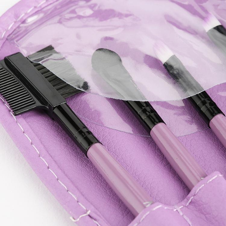 Profesjonalny 7-częściowy zestaw pędzli do makijażu Narzędzia Zestaw kosmetyczny do makijażu Zestaw pędzli do makijażu Etui Kosmetyczny pędzel do podkładu z etui