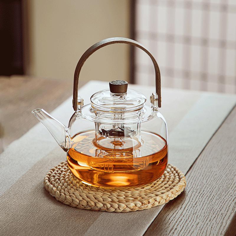 Mingguang Heat-Resistant Glass Teapot with Infuser