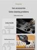 USB Rechargeable Mini Desktop Vacuum Cleaner for Eraser Crumbs and Keyboard Dust Removal