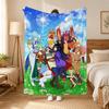 Zenshu Anime Throw 240g Flannel Blanket, Suitable for Sofas, Beds, Offices,  Exquisite Gift Blankets