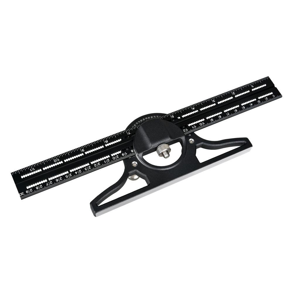 360° Vernier Edge and Right Angle Ruler for Woodworking