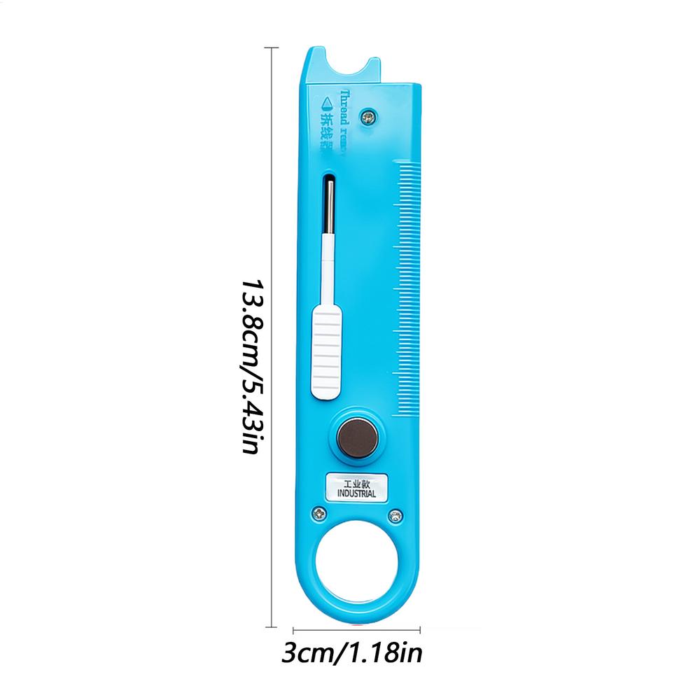 4-in-1 Automatic Threader & Seam Ripper, Quick Sewing Threading Tool For Elderly Beginners, Easy Needle Threader For Mending