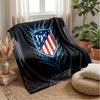 Atletico Madrid Theme blanket Soft Flannel Blanket Plush Throw Blanket Cozy Sofa Bed Blanket for Home Decor