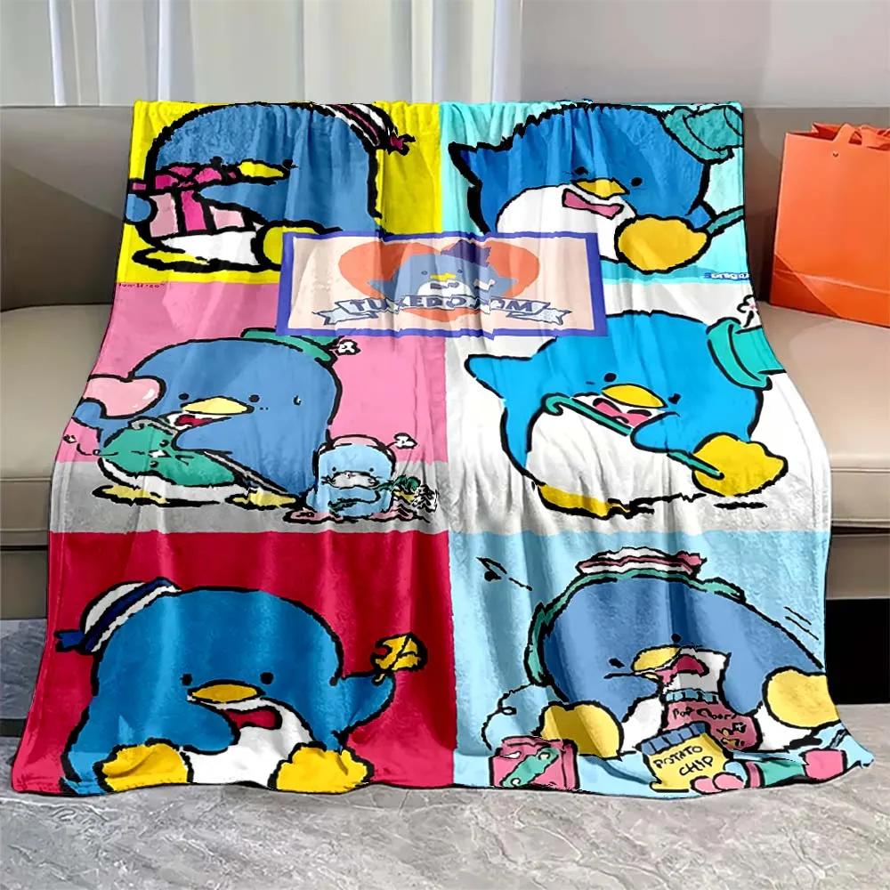 Japanese Tuxedo Sam Soft Blanket Soft Fluffy Blanket for Winter and Throws Furry Children Printed Modern Gift