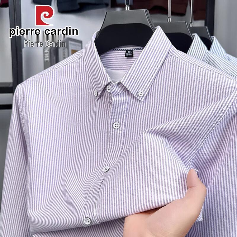 

Чоловіча сорочка Pierre Cardin з 100% бавовни Оксфорд з довгим рукавом 54(185/100A)