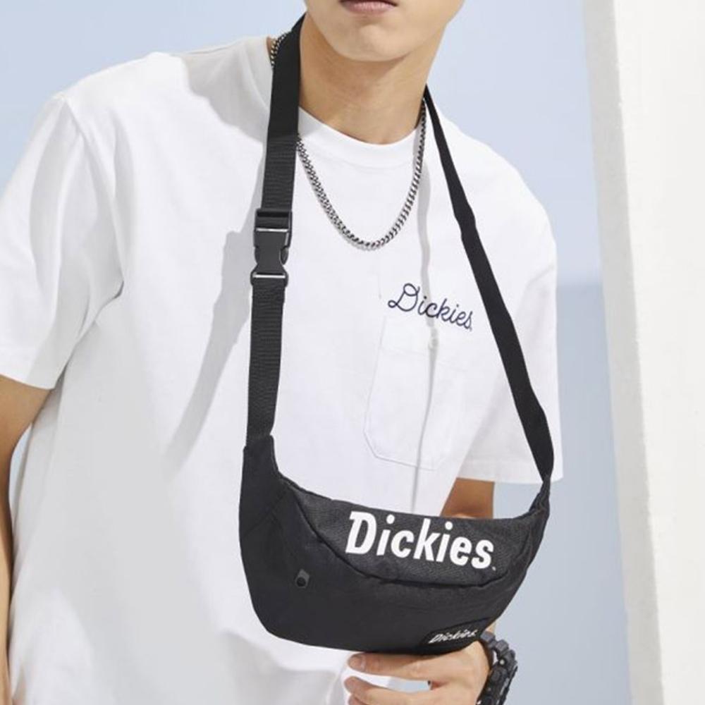 New Dickies Polyester Shoulder Bag, Crossbody Bag, Fanny Pack Regular Unisex Black DK010553BLK