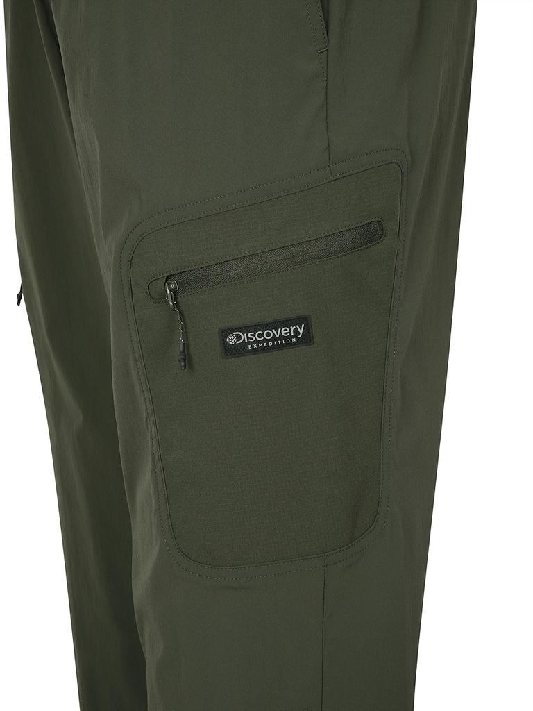 DISCOVERY EXPEDITION Freshvent Men'S Loose Fit Cargo Jogger Pants (D.Khaki)