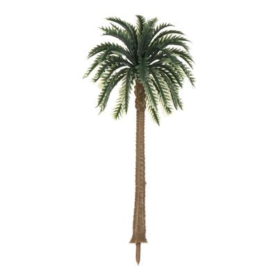 5Pcs New Miniature Plant Sand Table Plant Pots Model Craft Micro Landscape Plastic Bonsai Coconut Palm Tree