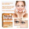 1Pack Eye Mask + 50ml Spray Of Eye Masks Vitamin C Brightening Facial Spray Collagen Eye Mask Set