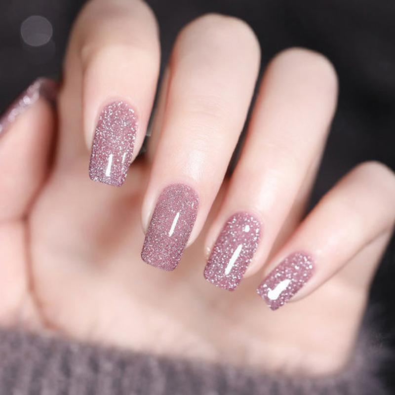 8ml Glitter Gel Nail Polish Soak Off Uv Led Gel Varnish Nail Art Manicures