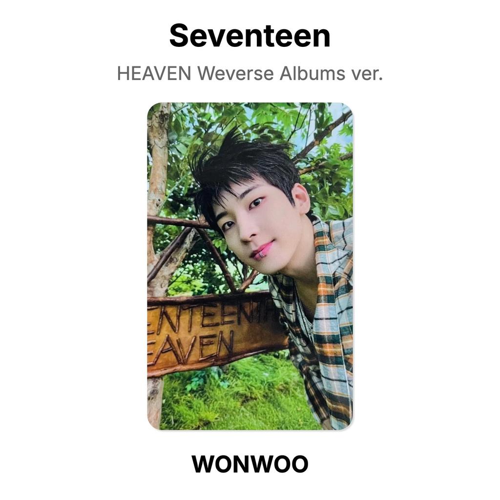 Seventeen HEAVEN Weverse Albums ver. Official Photocard
