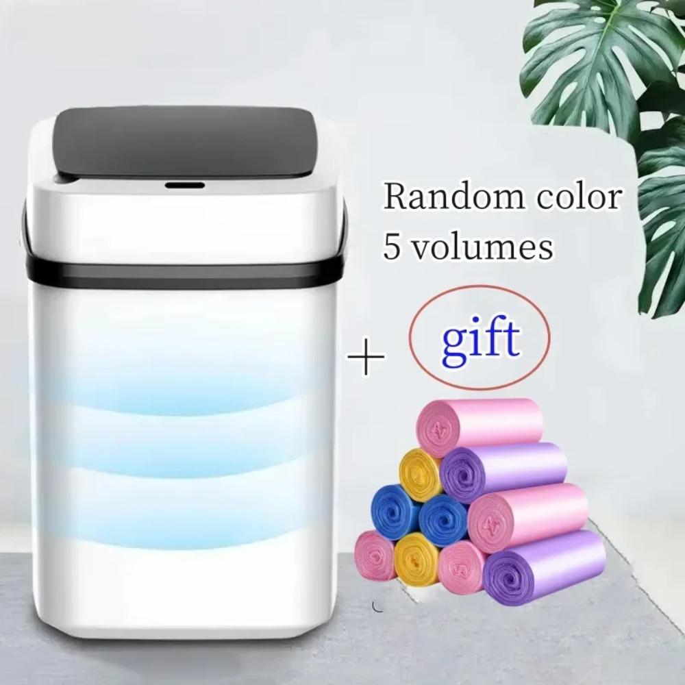 Küche Mülleimer 13L Badezimmer Touch Mülleimer In Die Toilette Smart Müll Eimer Abfall Bins Mülleimer Smart Mülleimer küche