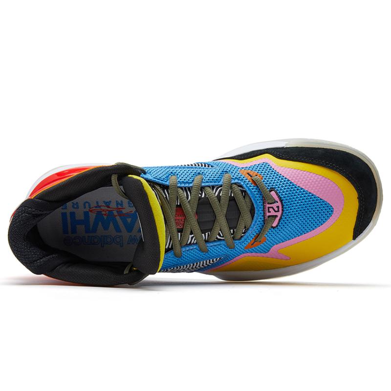 New Balance Kawhi 'Light Cobalt Atomic Yellow' Sneakers BBKLSMO1