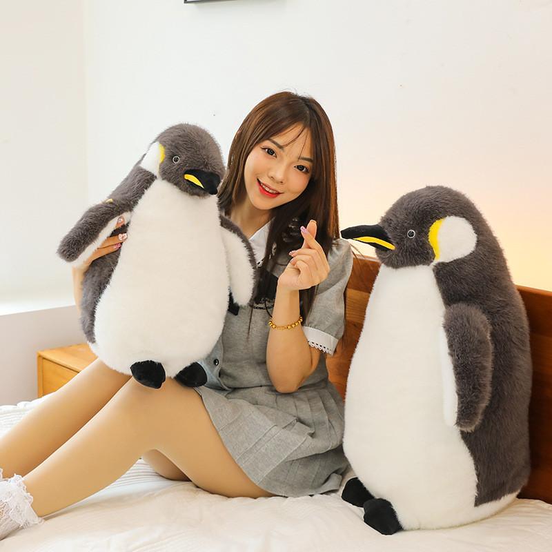Adorable Realistic Penguin Plush Toy For Kids Soft Stuffed Animal Ideal Birthday Gift