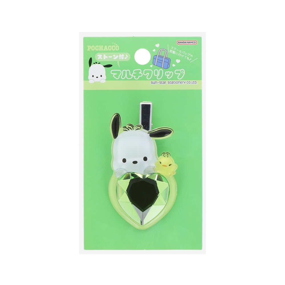 Sunstar Stationery Sanrio Postava Srdce Gyup Pochacco Piyo S3625931 Multifunkční klip &