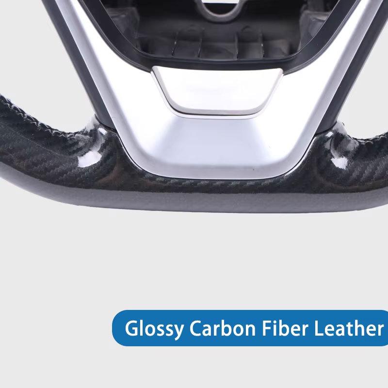 ize Carbon Fiber Leather Car Steering Wheel Cover For Mazda CX-3 CX3 CX-5 CX5 2017 2018 Mazda 6 CX-9 Suede Car Accessories