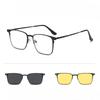 Les ensembles magnétiques peuvent être assortis à des lunettes de soleil polarisées, des lunettes de vision nocturne pour la conduite et des montures de lunettes pour la myopie.