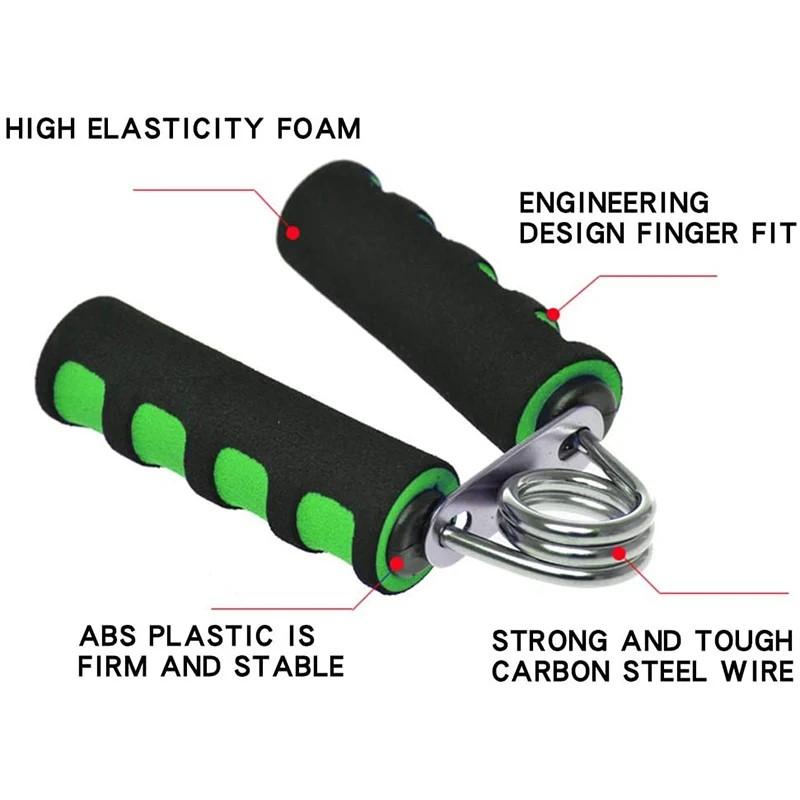 1Pc Wrist Strength Trainer Spring Grip Finger Forearm Enhancer Sponge Exercise Muscle Trainer for Home Gym