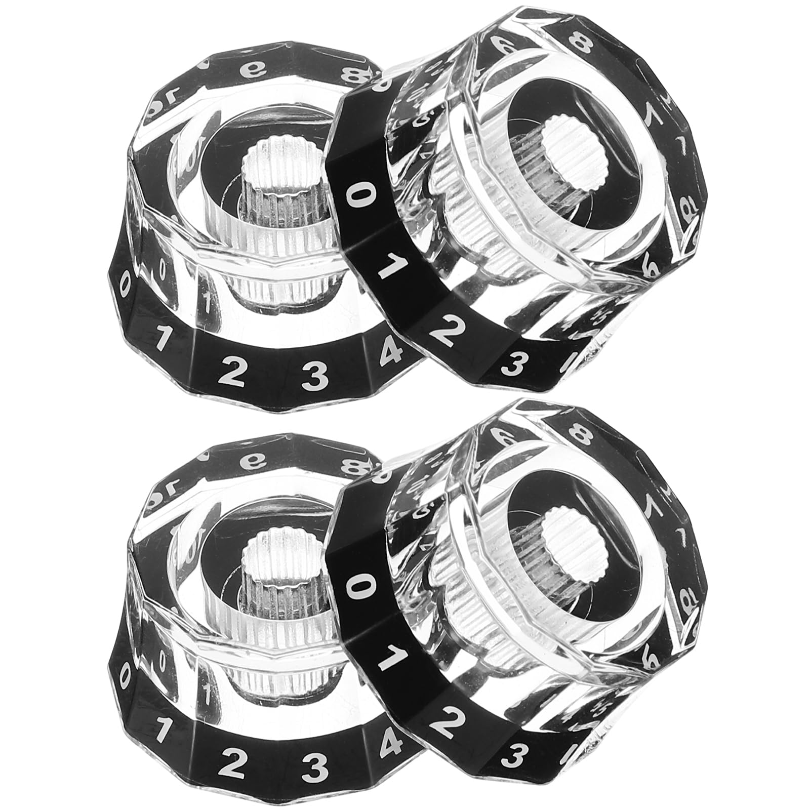 

VICASKY ручка громкости сменная ручка для гитары акриловая ручка громкости для гитары запасная часть ручка для электрогитары ручка для бас-инструмента ремонт 4 шт