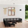 Garden Furniture Set 12 Pcs Solid Pine Wood