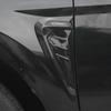 Car Shark 3D Gills Stickers Side Fender Vent Decoration Modification Hood Air Outlet Stickers For Geely Coolray Atlas Boyue NL3